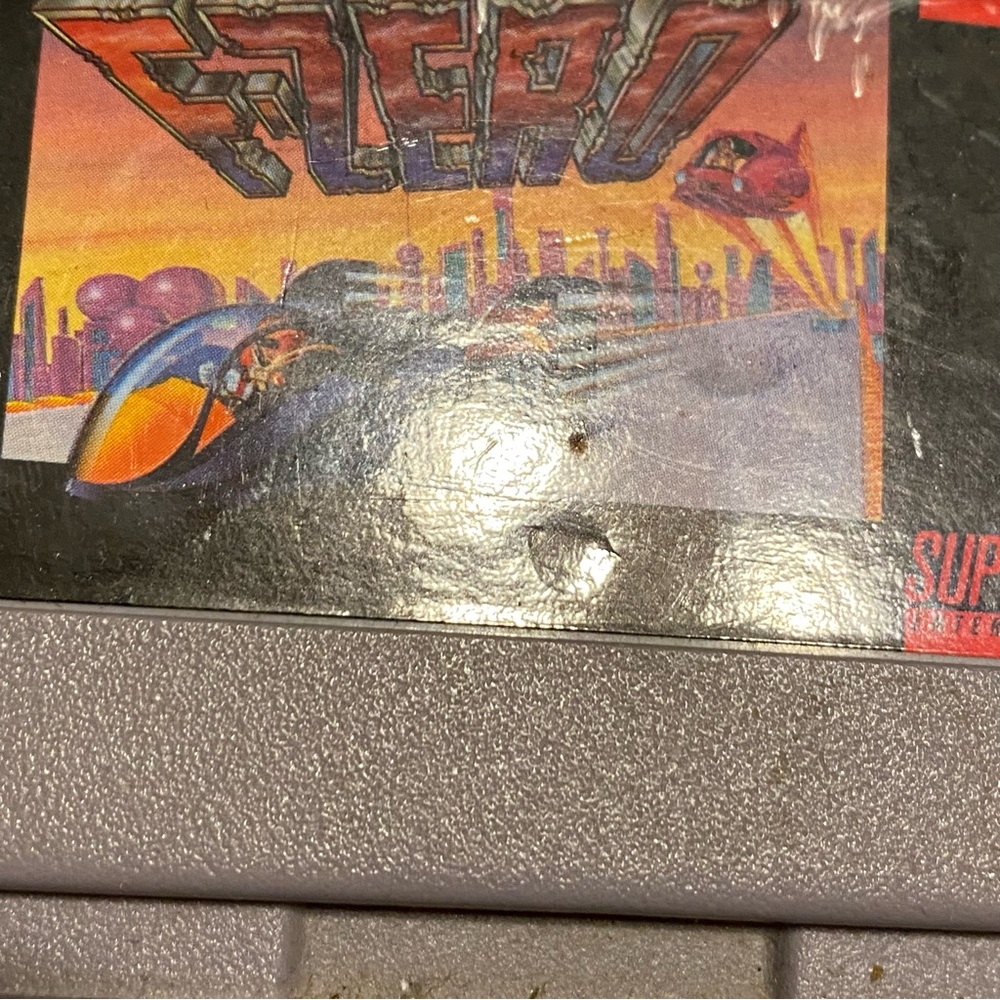 Super Nintendo F-Zero game - Picture 2 of 2